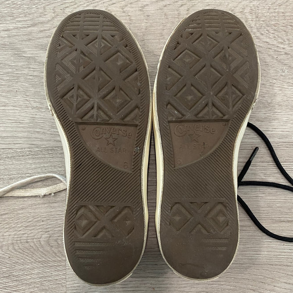 Converse Comme des Garcons Play Multi Heart Sneakers Women's 8 - Picture 6 of 9